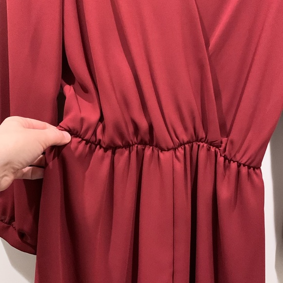 NWT HI-BEAM Burgundy Romper Small - Picture 7 of 14